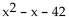 Factor the trinomial. - 