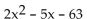 Factor the trinomial. - 
