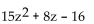 Factor the trinomial. - 