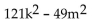Factor the special product. - 