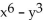 Factor the sum or difference of two cubes. - 