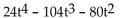 Factor the polynomial completely. - 