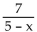 Find the domain of the rational expression. - 