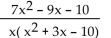 Find the domain of the rational expression. - 