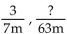 Convert the first rational expression into an equivalent one that has the indicated denominator. -