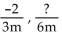 Convert the first rational expression into an equivalent one that has the indicated denominator. -