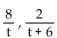 Find the least common denominator. - 