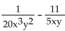 Perform the indicated operation and express in lowest terms. -