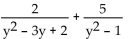 Perform the indicated operation and express in lowest terms. -