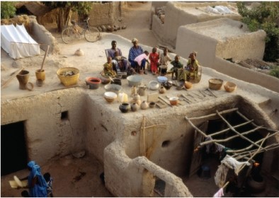 <strong>Which of the following represents consumption overpopulation? A typical Brazilian Residence A typical Japanese family A typical Mexican family A typical family from Mali</strong> A)Family from Mexico B)Family from Mali C)Family from Japan D)Family from Brazil