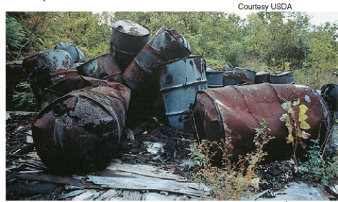 <strong>Which federal law mandates cleaning up the site illustrated below? CERCLA Listed Site</strong> A)the Resource Conservation and Recovery Act (RCRA) B)the Superfund Act C)the Environmental Protection Agency (EPA) D)the Pollution Prevention Act (PPA) E)the Toxic Waste Cleanup Act (TWCA)
