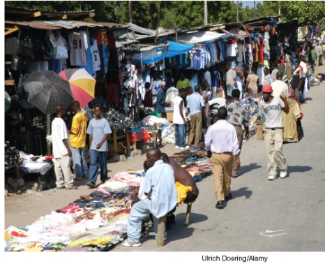 <strong>How does the practice illustrated below affect the volume of solid waste produced? Clothing market in Tanzania sells used clothing from Europe and America</strong> A)it increases the volume of waste produced B)it decreases the volume of waste produced C)it does not affect the volume of waste produced D)it increases the volume of waste produced, but at a later time E)the affect cannot be determined