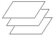 Solve the problem. -Three planes are parallel as illustrated below. Is the system consistent, inconsistent, or dependent?