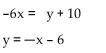 Determine whether the two given lines are parallel, perpendicular, or neither. -