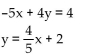 Determine whether the two given lines are parallel, perpendicular, or neither. -