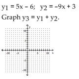 Solve the problem. - 