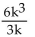 <strong>Simplify. </strong> A) B) 3 C) 2k D)