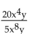 <strong>Simplify. </strong> A) B) 5 C) D)