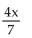 <strong>Simplify. </strong> A) B) C) D)