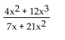 <strong>Simplify. </strong> A) B) C) D)