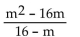 <strong>Simplify. </strong> A) -(m + 4) B) m + 4 C) m D) -m