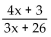 <strong>Simplify. </strong> A) B) C) D)