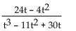 <strong>Simplify. </strong> A) B) C) D)