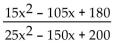 <strong>Simplify. </strong> A) B) C) D)