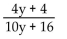<strong>Simplify. </strong> A) B) C) D)