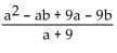 <strong>Simplify. </strong> A) a - b B) C) D) a - 2b + 1