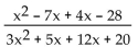 <strong>Simplify. </strong> A) B) C) D)