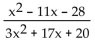 <strong>Simplify. </strong> A) B) C) D)