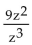 <strong>Multiply. </strong> A) B) C) 9z D)
