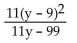 <strong>Divide. </strong> A) y - 9 B) C) D)