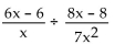 <strong>Divide. </strong> A) B) C) D)