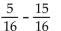 <strong>Add or subtract. </strong> A) B) C) D)