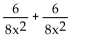 <strong>Add or subtract. </strong> A) 3 B) C) D)