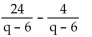 <strong>Add or subtract. </strong> A) B) C) D)