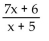 <strong>Add or subtract. </strong> A) B) C) D)