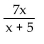 <strong>Add or subtract. </strong> A) B) C) D)