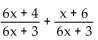 <strong>Add or subtract. </strong> A) B) C) D)