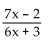 <strong>Add or subtract. </strong> A) B) C) D)