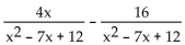Add or subtract. - 