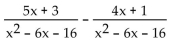 Add or subtract. - 