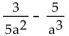 Find the least common denominator for the expression. - 