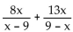 Find the least common denominator for the expression. - 