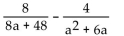 Find the least common denominator for the expression. - 