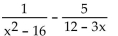 Find the least common denominator for the expression. - 
