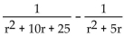 Find the least common denominator for the expression. - 