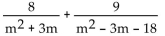 Find the least common denominator for the expression. - 